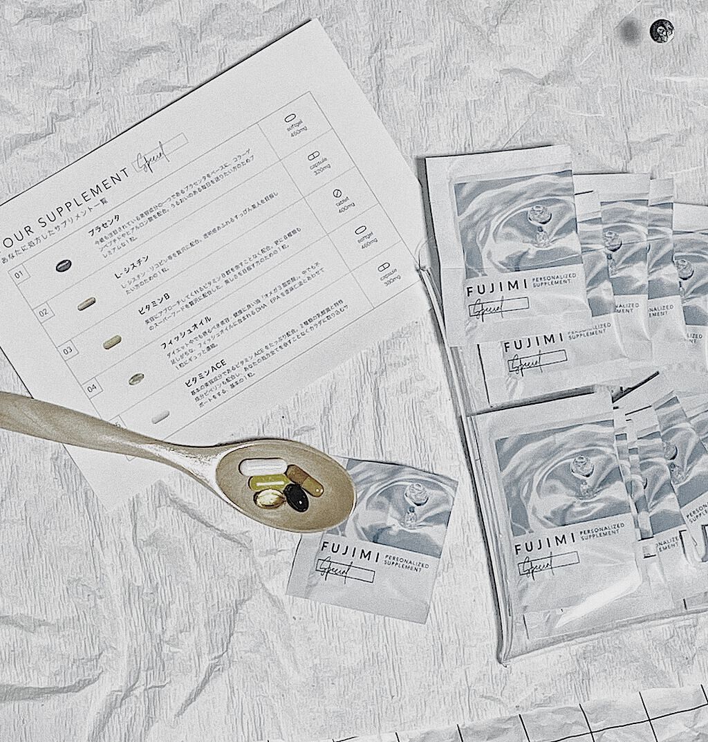 パーソナライズサプリメント「FUJIMI(フジミ)」/FUJIMI/健康サプリメントを使ったクチコミ（1枚目）