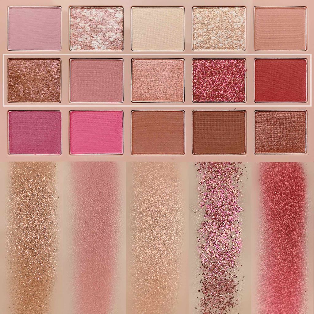 プレイカラーアイパレット ローズボム/ETUDE/アイシャドウパレットを使ったクチコミ（3枚目）