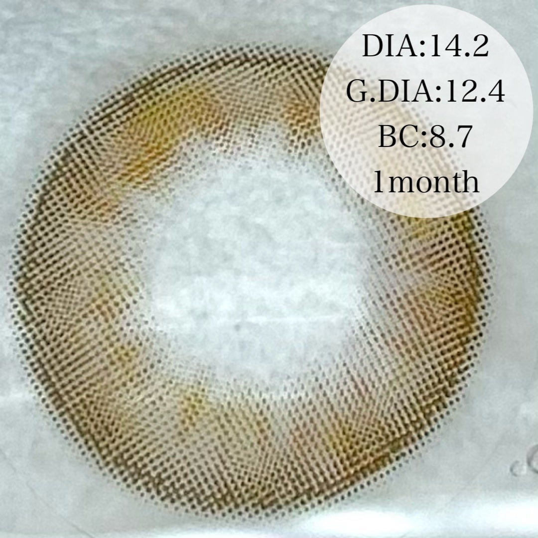 ビタースイートクリスティン/Hapa kristin/カラーコンタクトレンズを使ったクチコミ(3枚目)