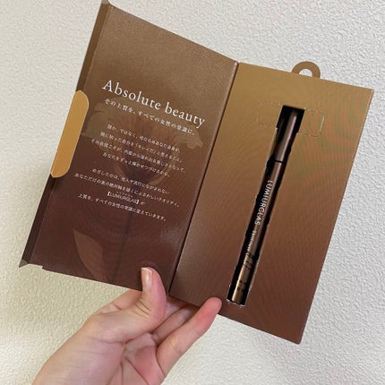 スキルレスライナー/LUMIURGLAS/リキッドアイライナーを使ったクチコミ(1枚目)