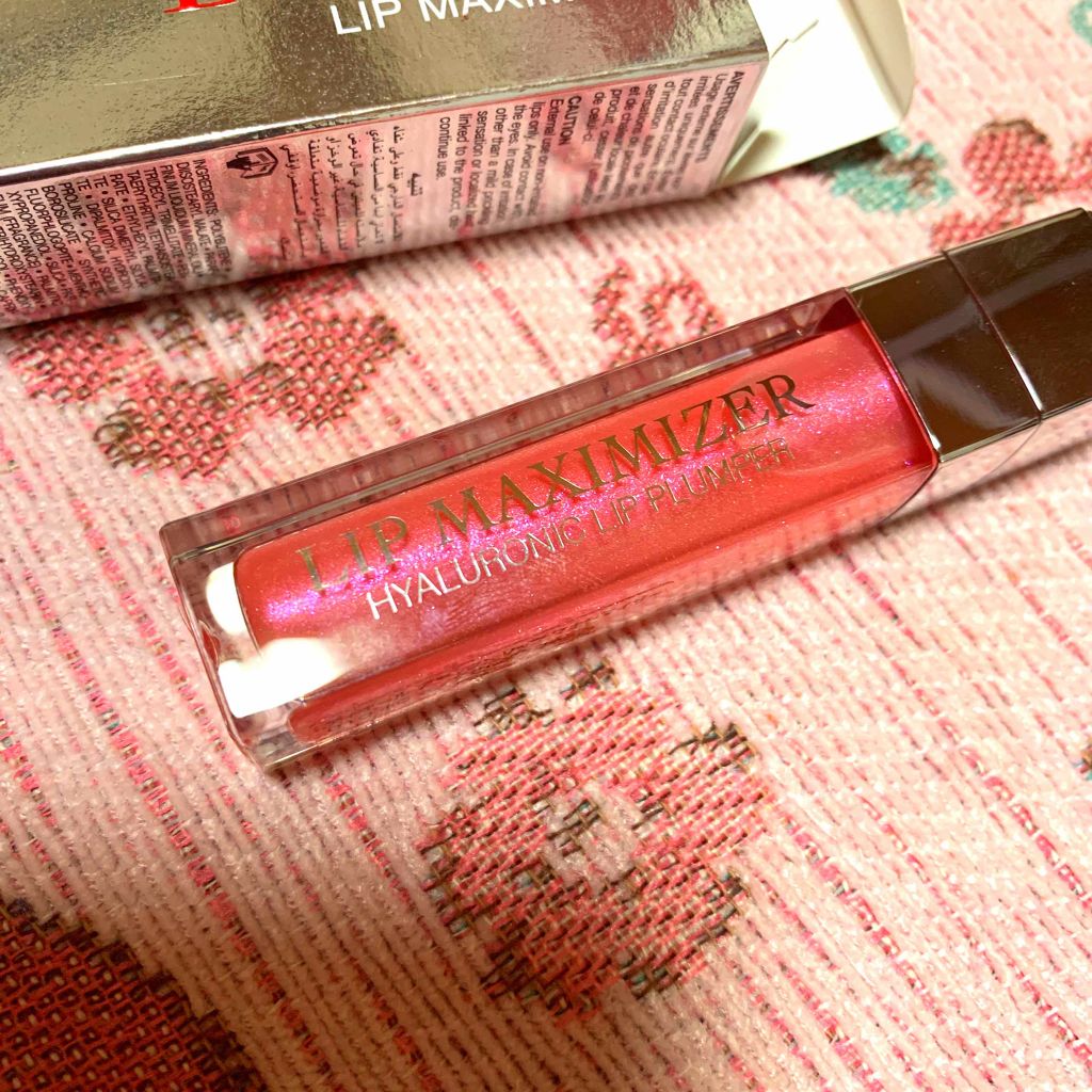 【旧】ディオール アディクト リップ マキシマイザー 010　ホロ ピンク/Dior/リップグロスを使ったクチコミ（3枚目）