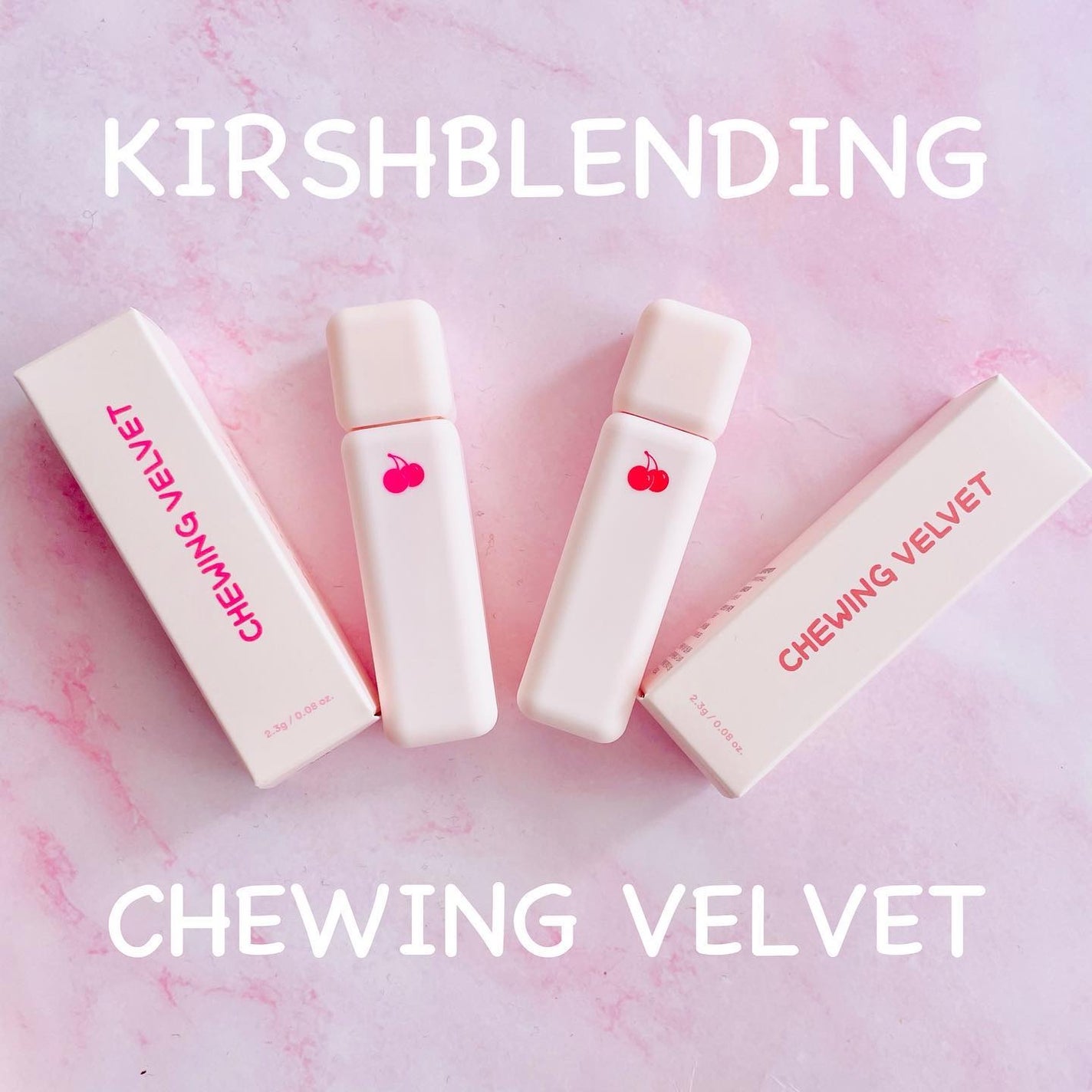 チューインガムベルベットティント/KIRSH(キルシー)/リップティントを使ったクチコミ(2枚目)