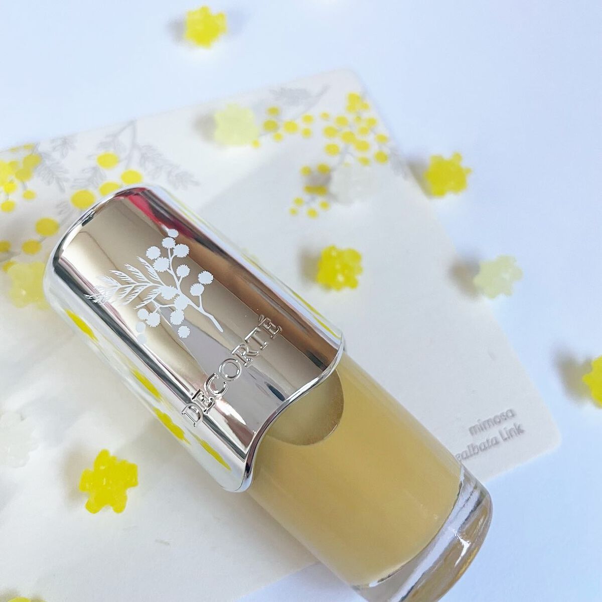 ミモザ ネイル/DECORTÉ/マニキュアを使ったクチコミ(1枚目)