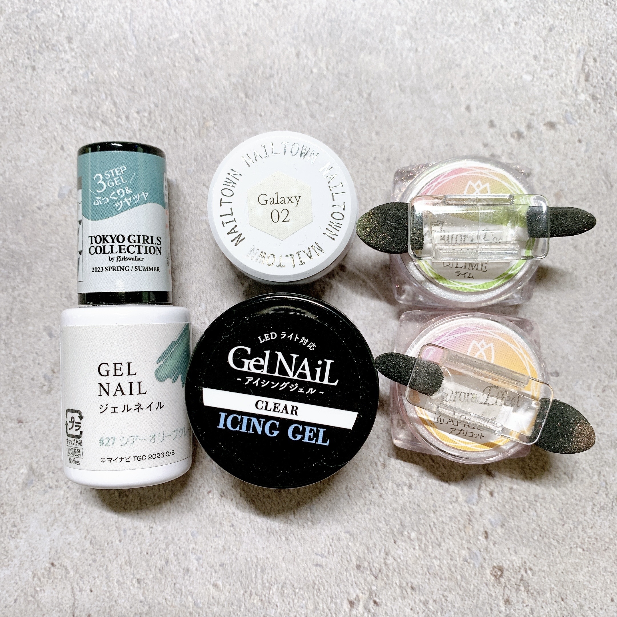 ジェルネイルDA 27 シアーオリーブグレー/IDATE/ジェルネイルを使ったクチコミ（2枚目）