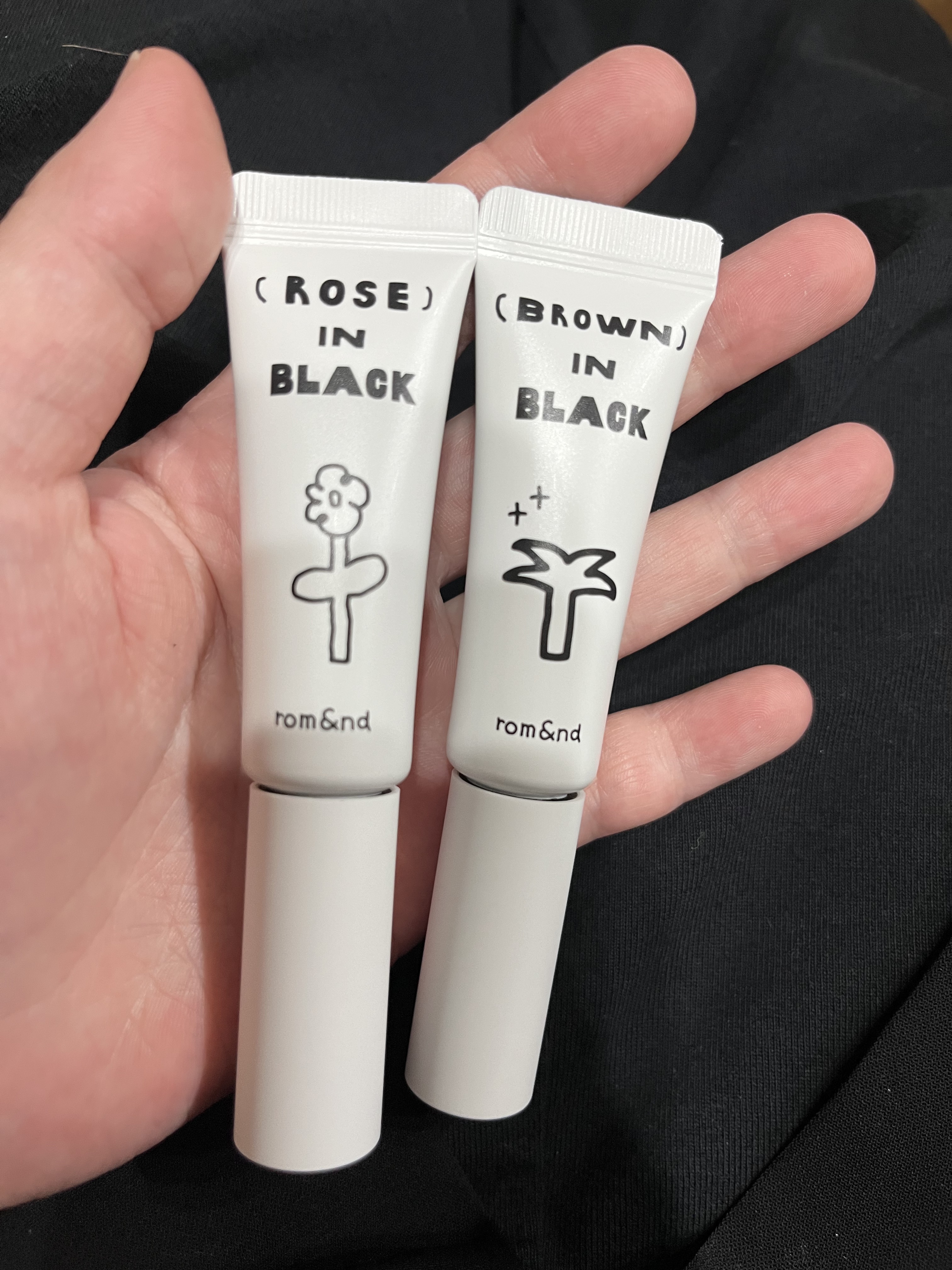 ハンオールブロウカラ/rom&nd/眉マスカラを使ったクチコミ（2枚目）