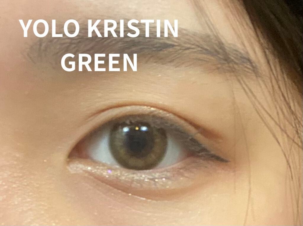 YOLO Kristin/Hapa kristin/カラーコンタクトレンズを使ったクチコミ(1枚目)