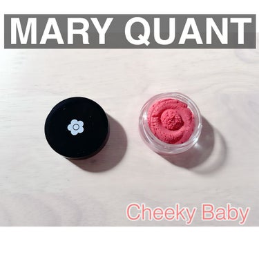 チーキー ベビー/MARY QUANT/ジェル・クリームチークを使ったクチコミ（1枚目）