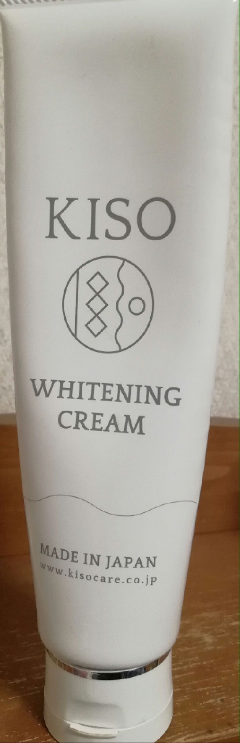 薬用ホワイトニングクリーム/KISO/フェイスクリームを使ったクチコミ(1枚目)