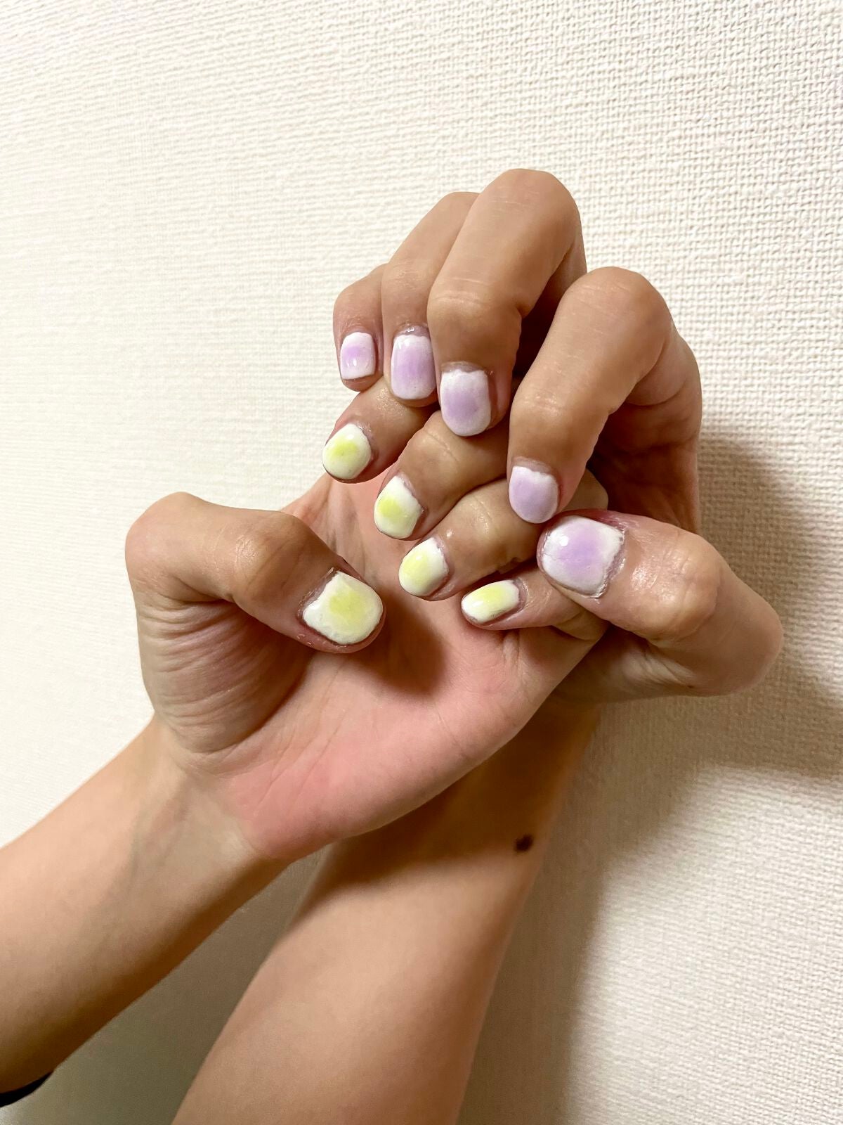 ジェルネイル(ライト対応)/セリア/ジェルネイルを使ったクチコミ(2枚目)