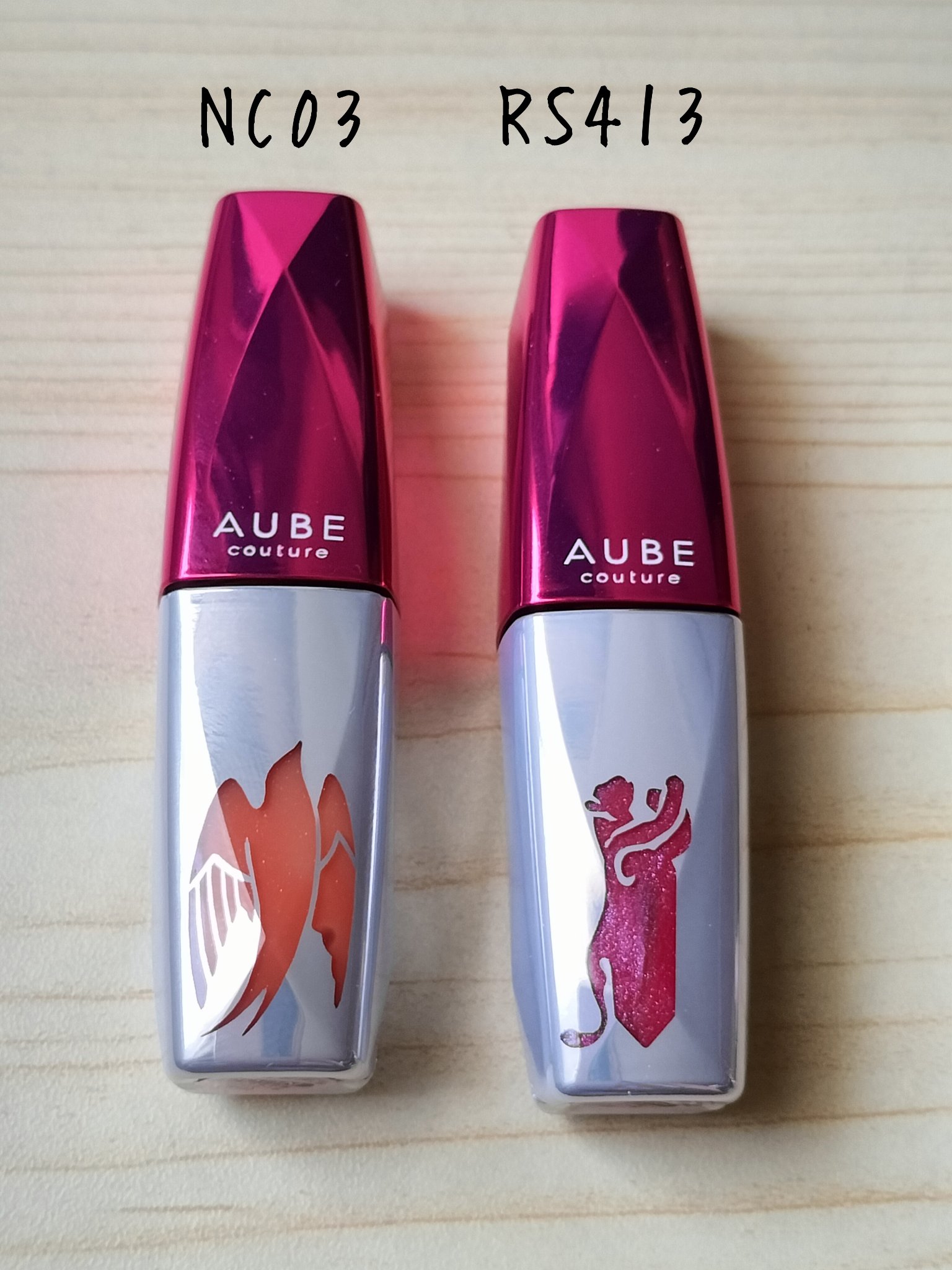 美容液ルージュ RS413/オーブ/口紅を使ったクチコミ（2枚目）