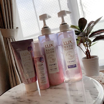 バスグロウ ストレート&シャイン シャンプー/トリートメント/LUX/市販シャンプーを使ったクチコミ(1枚目)