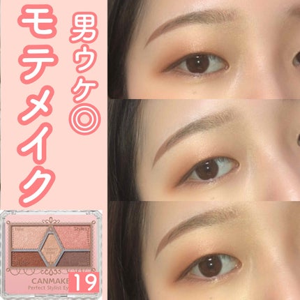 【旧品】パーフェクトスタイリストアイズ/キャンメイク/アイシャドウパレットを使ったクチコミ(1枚目)