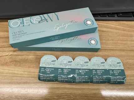 Glowy 1day/OLENS/ワンデー(1DAY)カラコンを使ったクチコミ(2枚目)