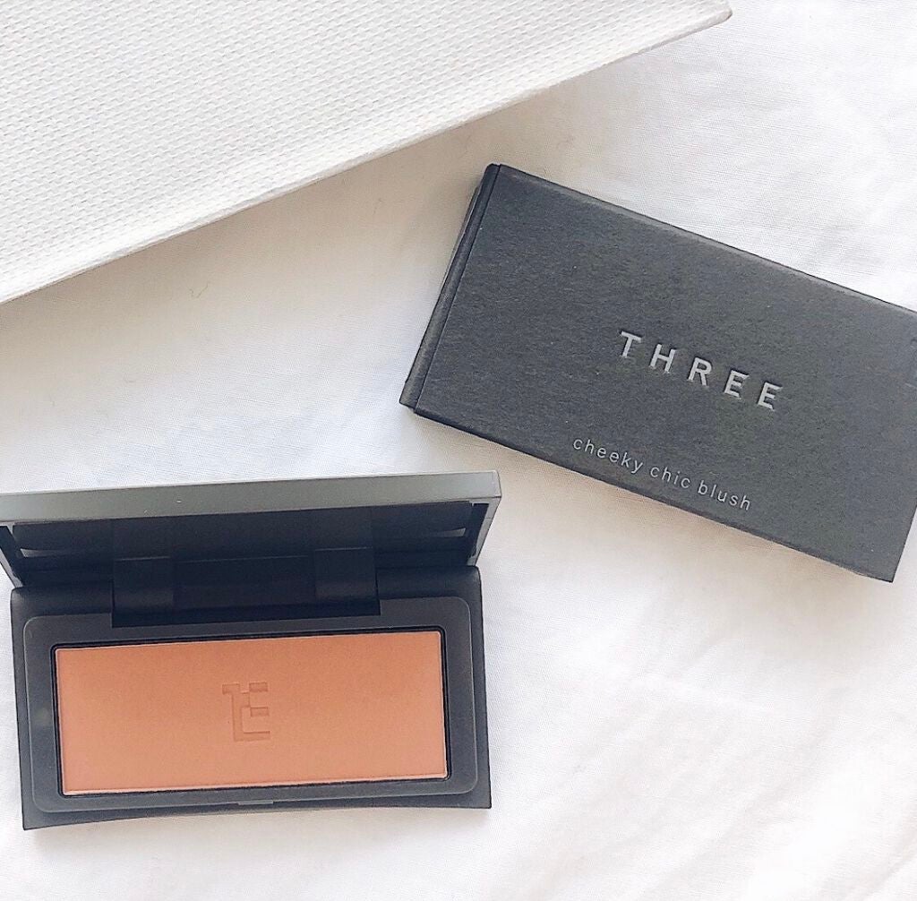 チーキーシークブラッシュ/THREE/パウダーチークを使ったクチコミ(1枚目)