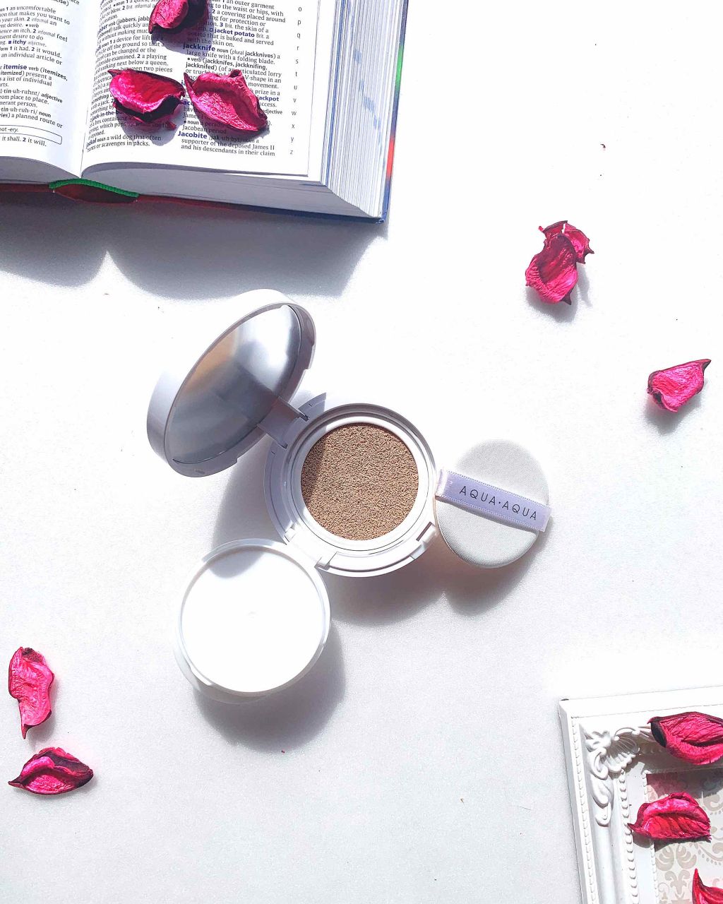 オーガニッククッションコンパクト/アクア・アクア/クッションファンデーションを使ったクチコミ（3枚目）