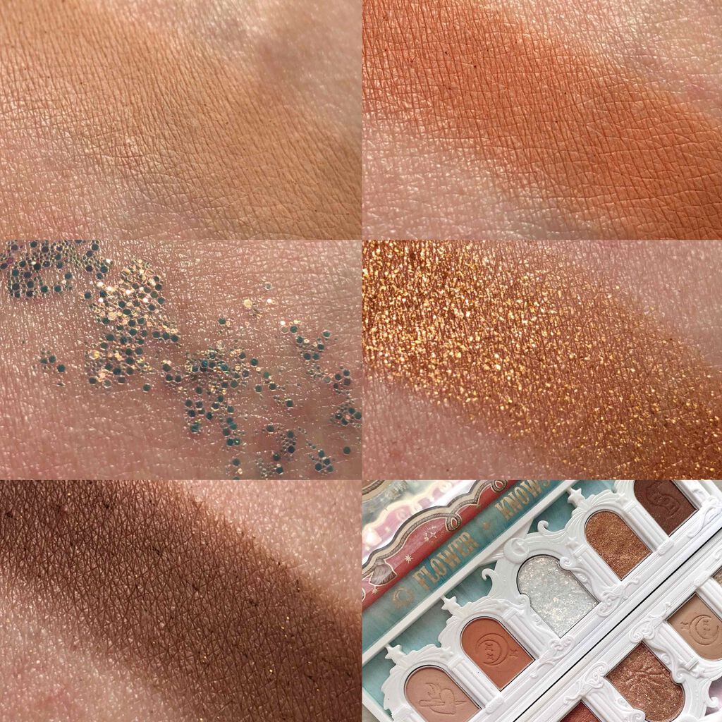 ユニコーンシリーズ アイシャドウパレット ♯アンバーサンセット/FlowerKnows/アイシャドウパレットを使ったクチコミ（3枚目）