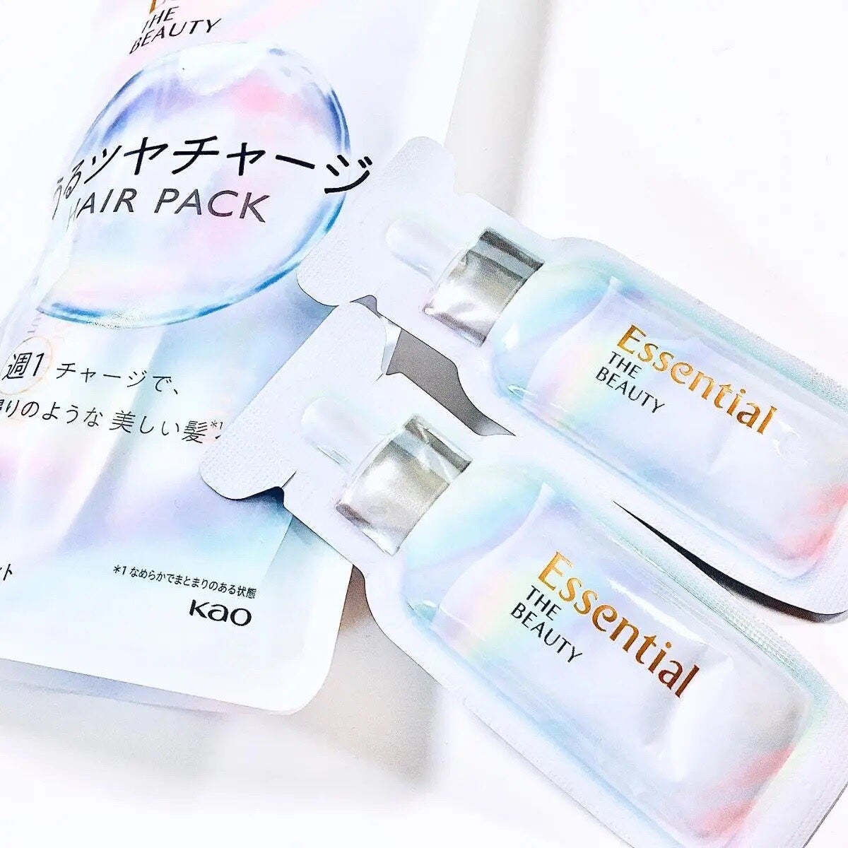 ザビューティ うるツヤチャージヘアパック/エッセンシャル/ヘアマスク・ヘアパックを使ったクチコミ(1枚目)
