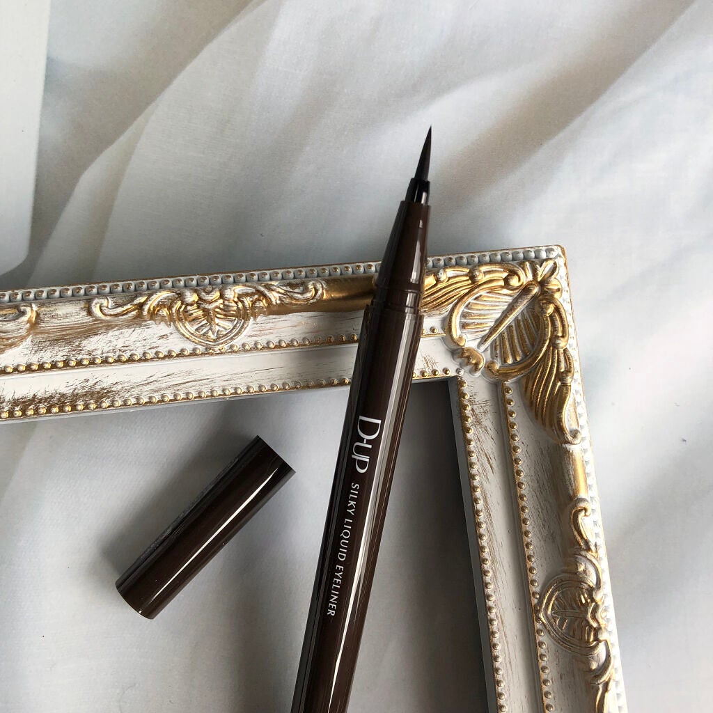 シルキーリキッドアイライナーWP/D-UP/リキッドアイライナーを使ったクチコミ(4枚目)