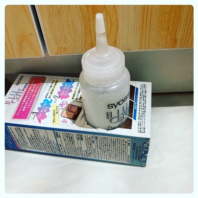 イルーセント ミルキーヘアカラー/サイオス/ヘアカラーを使ったクチコミ（3枚目）