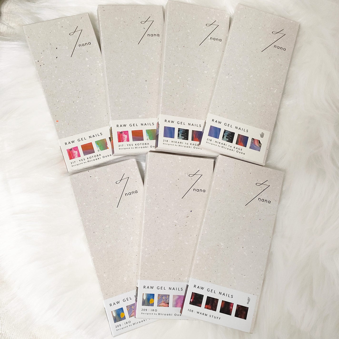 ハンド ジェルネイルシール 2022 Summer コレクション/7nana/ネイルシールを使ったクチコミ(1枚目)