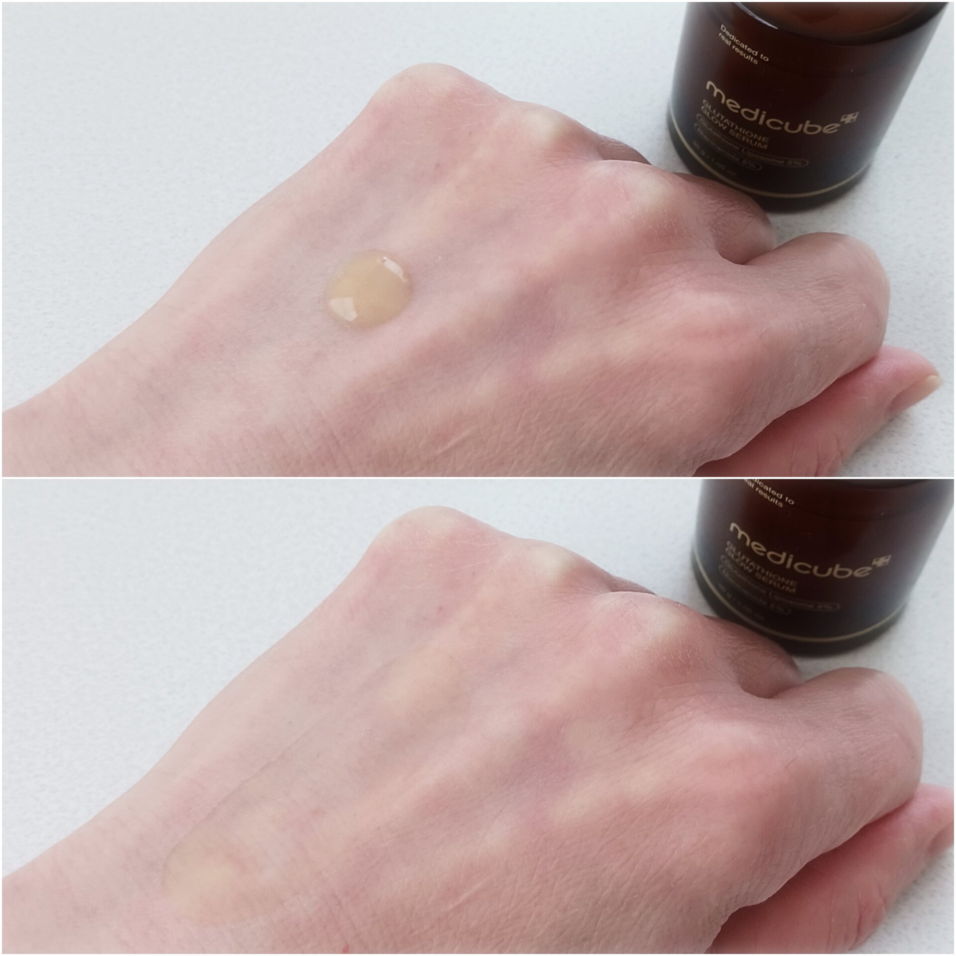 グルタチオングロウアンプル/MEDICUBE/美容液を使ったクチコミ（3枚目）