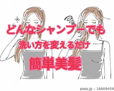 どんなメーカーのシャンプーでも簡単美髪！
ほんとに洗い方をちょっぴり変えるだけです！

私は生きてて今まで何度も何度も髪の毛を褒められてきました(*｀ω´*)ﾄﾞﾔｯ(自慢です、顔面ブス性格ブスの唯一の