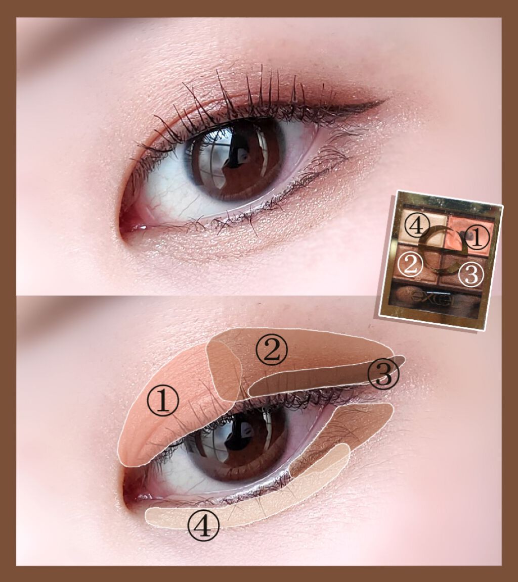 スキニーリッチシャドウ/excel/アイシャドウパレット by 𝑚𝑒𝑟𝑐𝑒