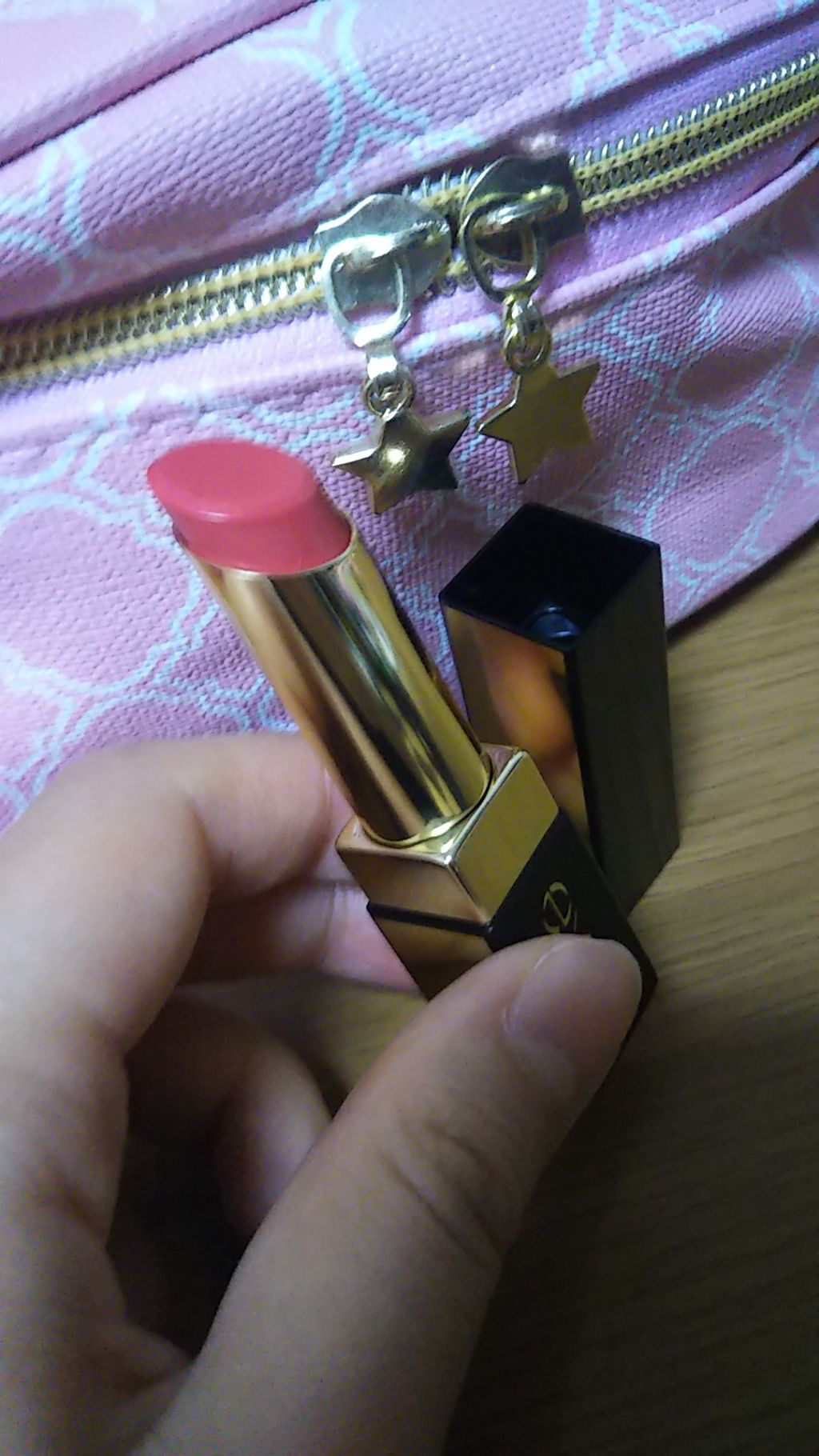 グレイズバームリップ/excel/口紅を使ったクチコミ(2枚目)