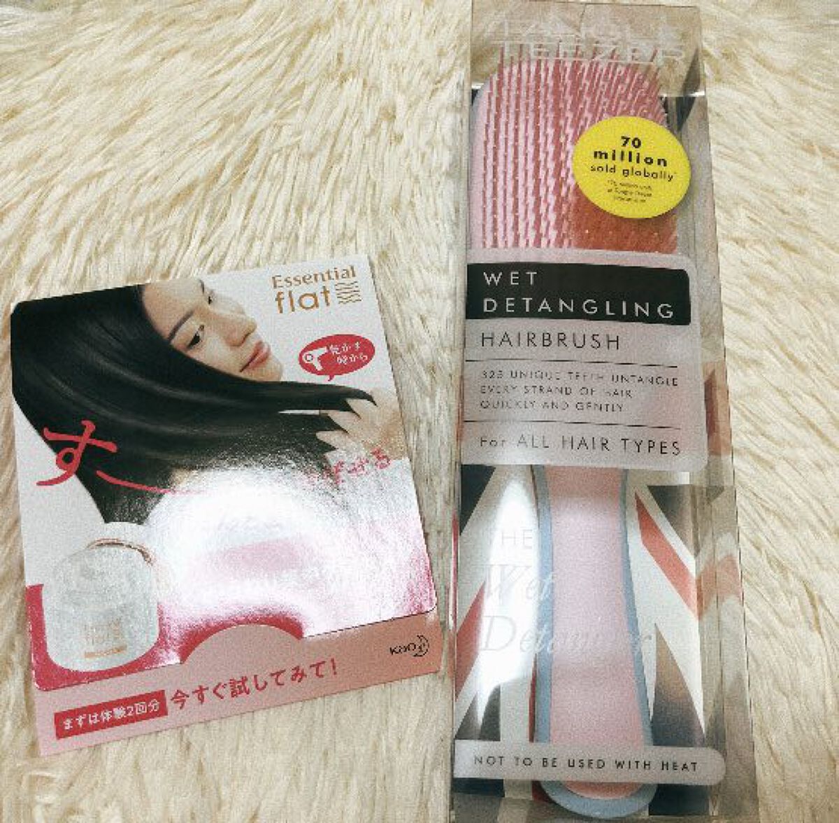 タングルティーザー ザ・アルティメットディタングラー スカイブルーキューピッド/TANGLE TEEZER/ヘアブラシを使ったクチコミ（1枚目）