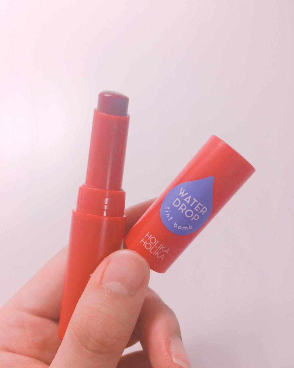 WATER DROP tint bomb/HOLIKA HOLIKA/リップグロスを使ったクチコミ(2枚目)