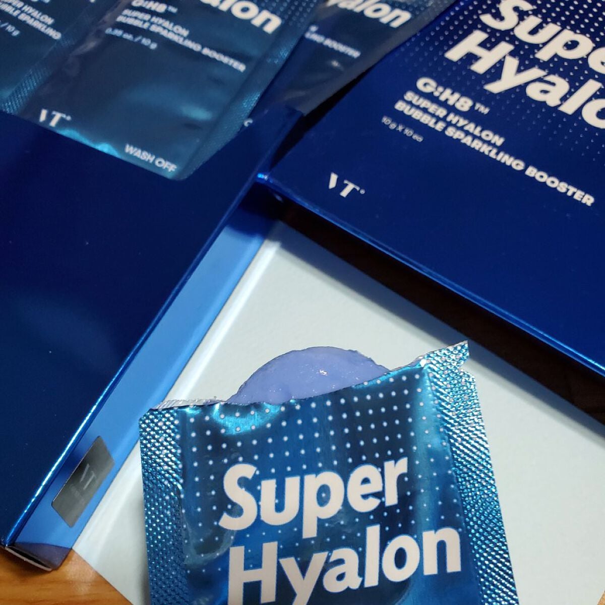 スーパーヒアルロン バブルスパークリングブースター/VT/洗い流すパック・マスクを使ったクチコミ(3枚目)