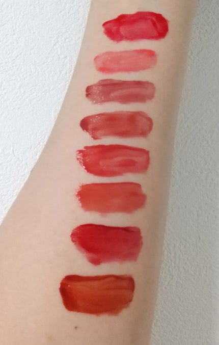 ジューシーラスティングティント/rom&nd/リップティントを使ったクチコミ(2枚目)