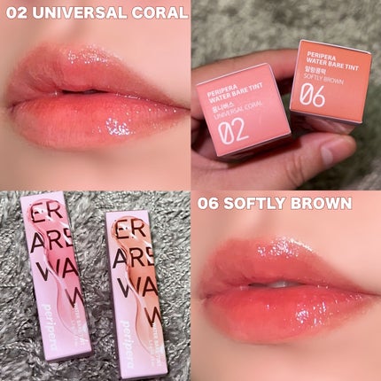 ウォーター ベアー ティント/PERIPERA/リップティントを使ったクチコミ(2枚目)