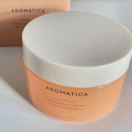 グロービタグットナイトクリーム/AROMATICA/フェイスクリームを使ったクチコミ(4枚目)