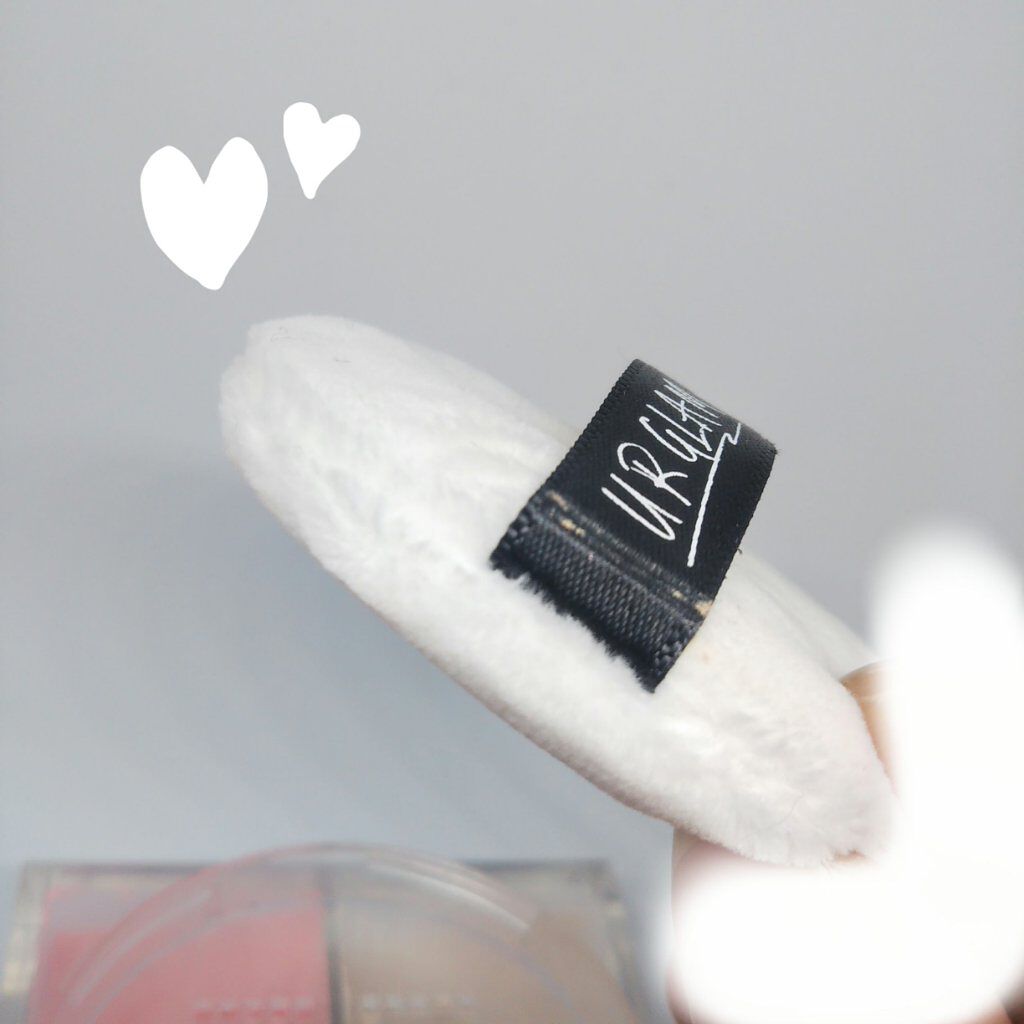 UR GLAM POWDER PUFF/U R GLAM/パフ・スポンジを使ったクチコミ(2枚目)