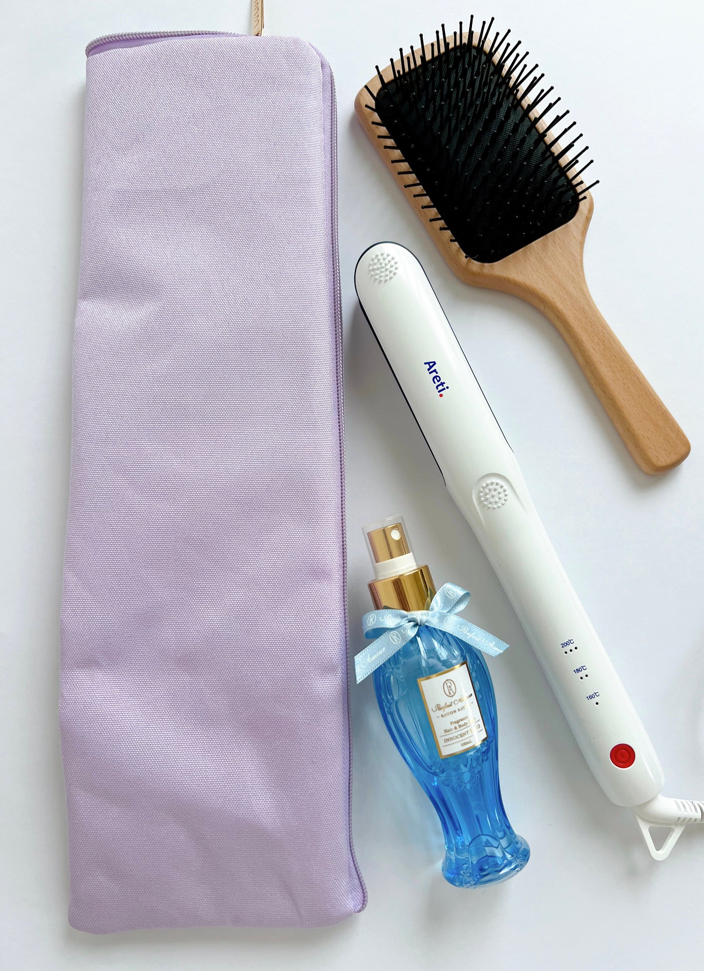 あやこ @フォロバ100 on LIPS 「熱いままサッと収納できる/ヘアアイロンポーチ毎朝ヘアアイロン使..」(2枚目)