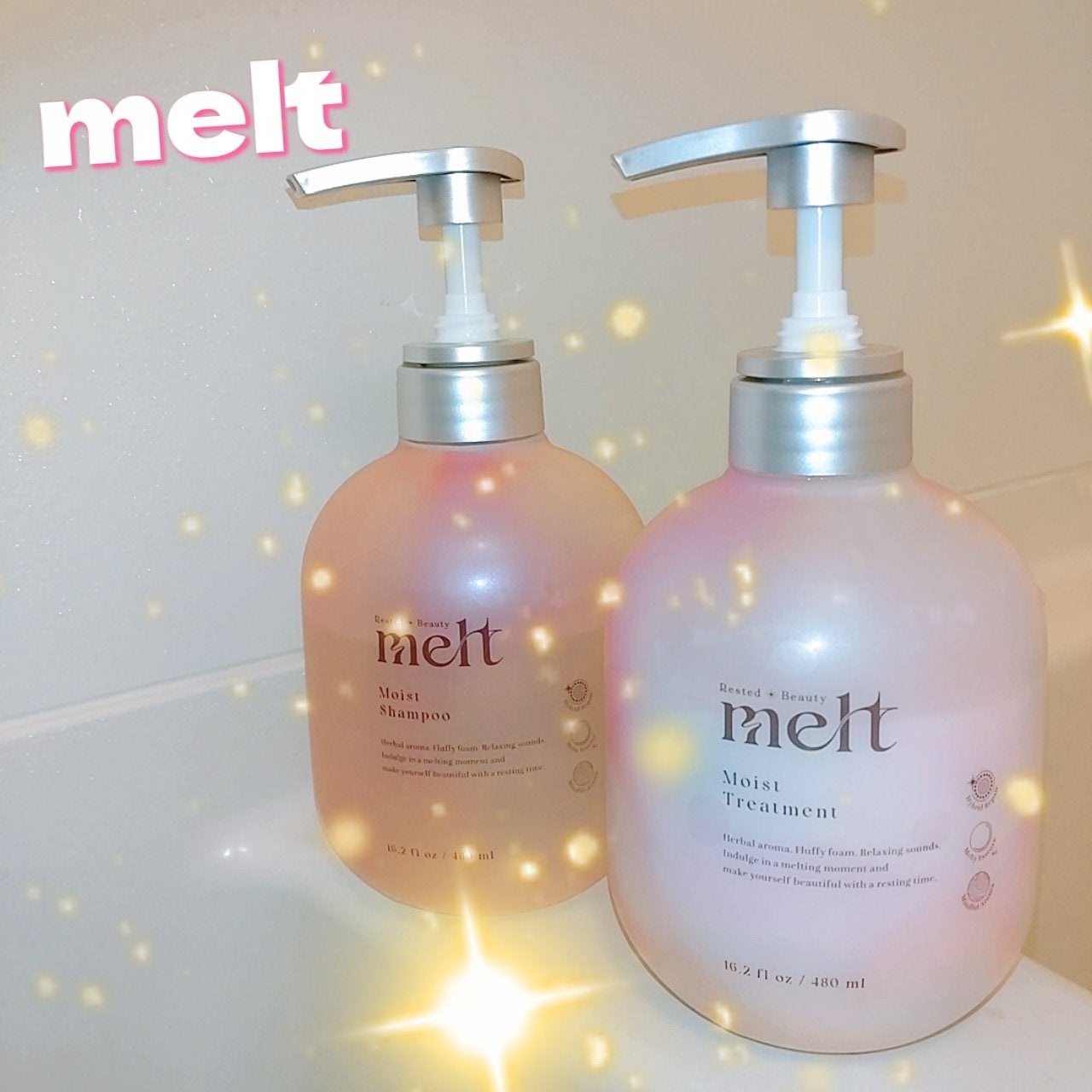 メルト モイストシャンプー/トリートメント/melt/市販シャンプーを使ったクチコミ(1枚目)