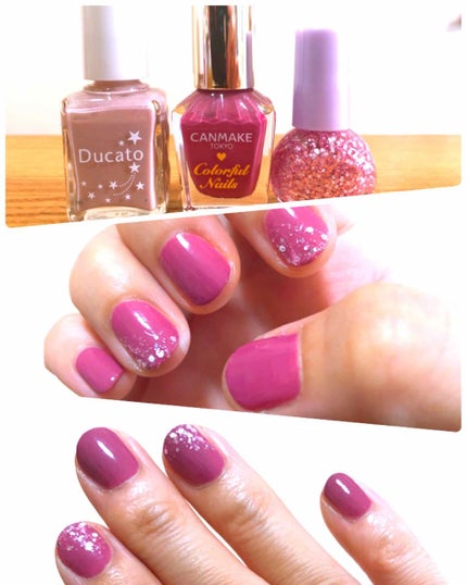 サンリオネイル/DAISO/マニキュアを使ったクチコミ(1枚目)