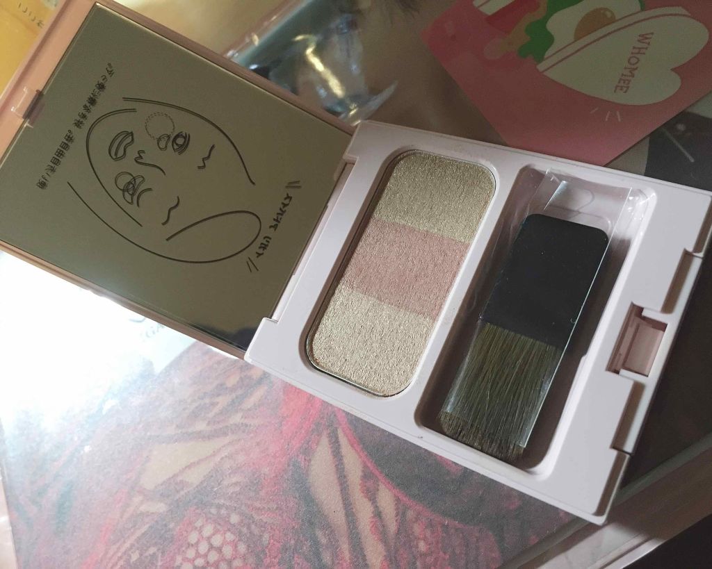 ブレンドチークカラー/WHOMEE/パウダーチークを使ったクチコミ（1枚目）