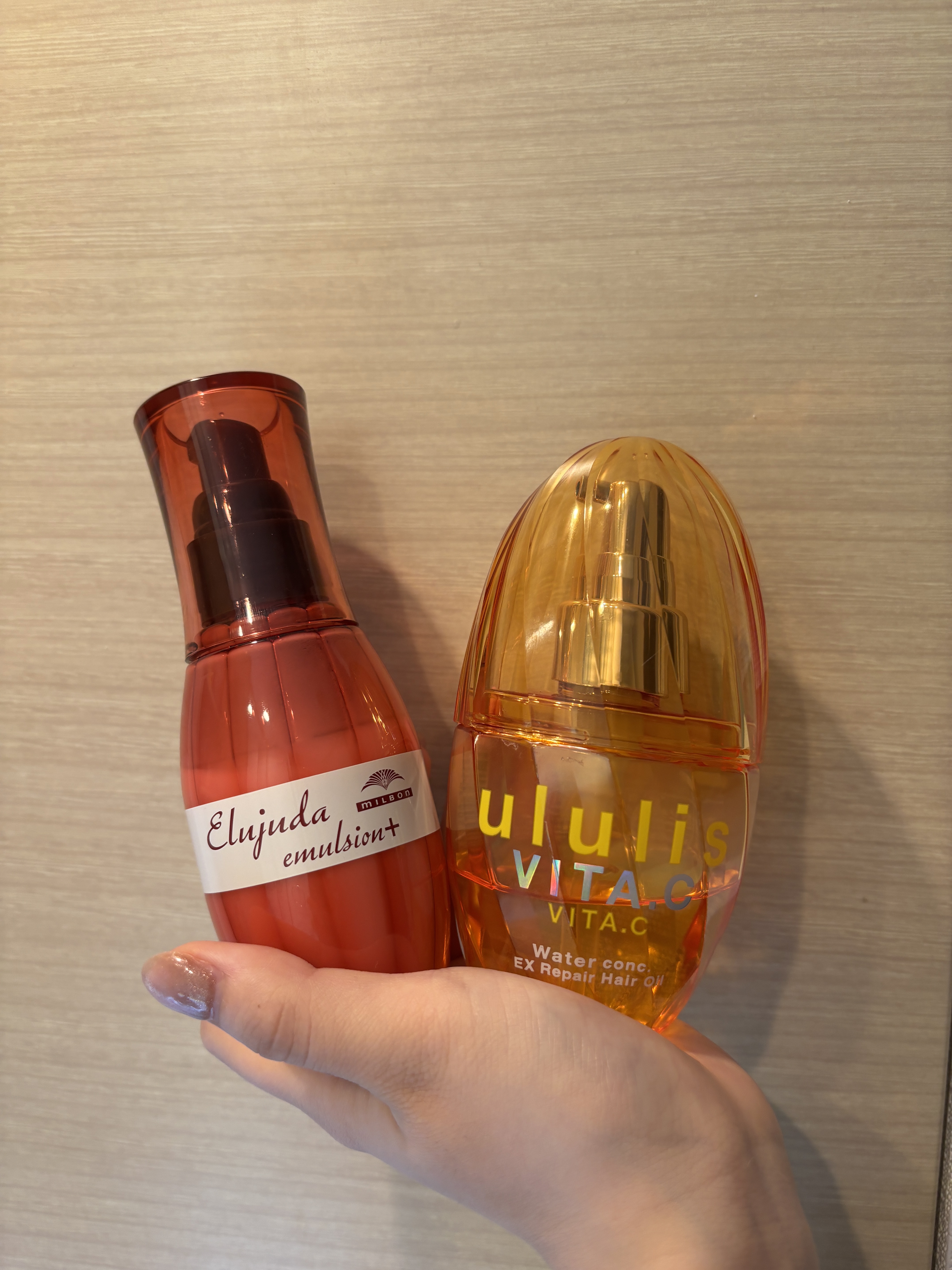 ビタシー ウォーターコンク EX リペア ヘアオイル/ululis/ヘアオイルを使ったクチコミ（1枚目）