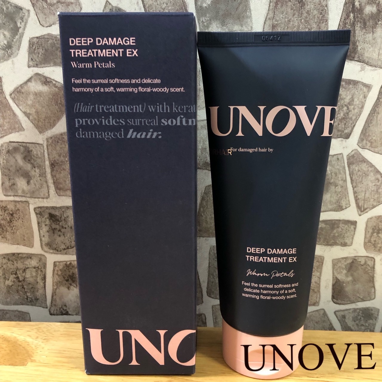 ディープダメージトリートメントEX/UNOVE/洗い流すヘアトリートメントを使ったクチコミ（1枚目）