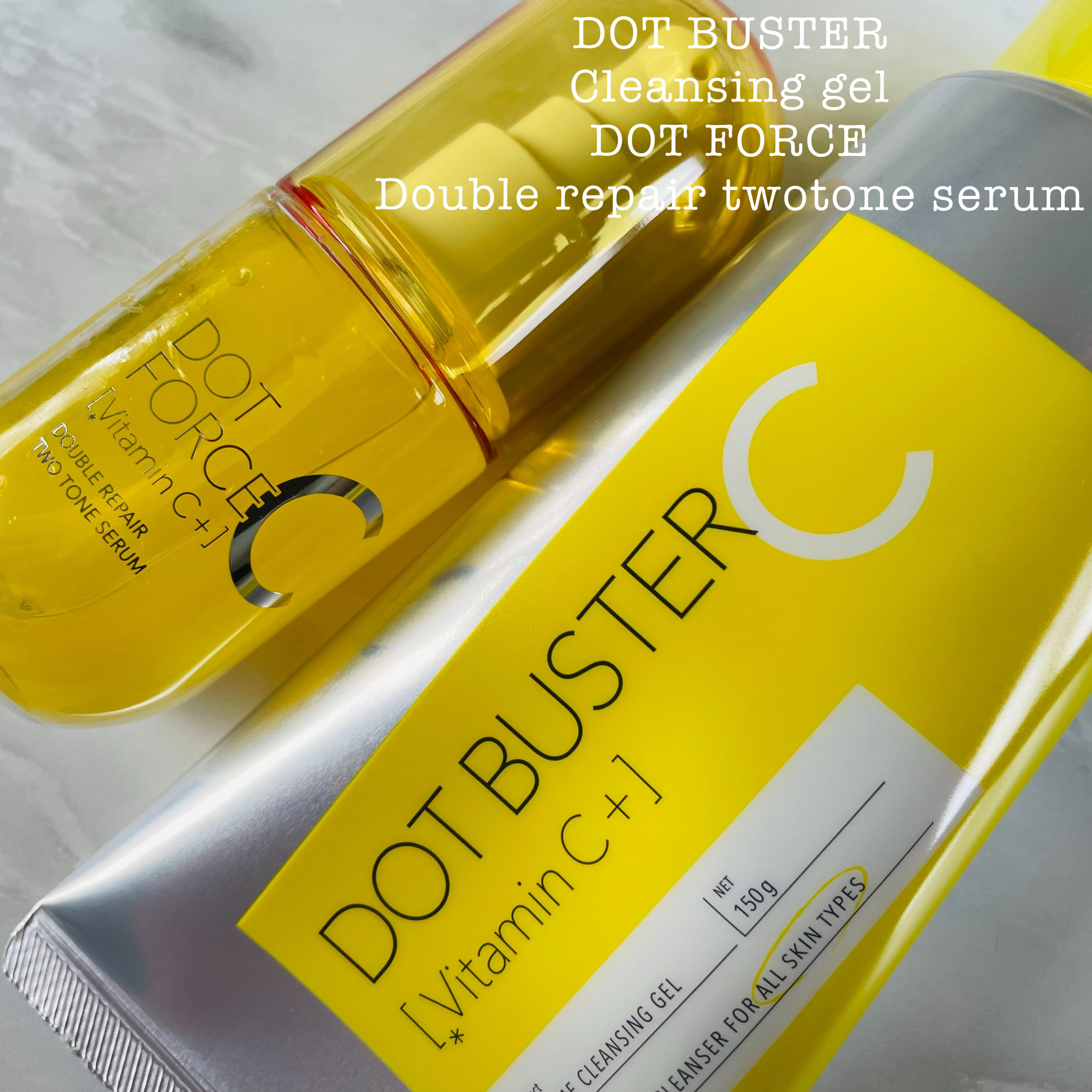 ダブルリペア ツートン セラム/ドットフォース/美容液を使ったクチコミ（1枚目）