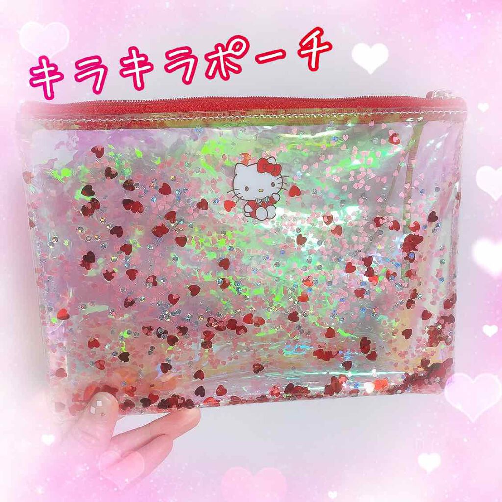 ハローキティメイクポーチ/ハローキティ/化粧ポーチを使ったクチコミ(1枚目)