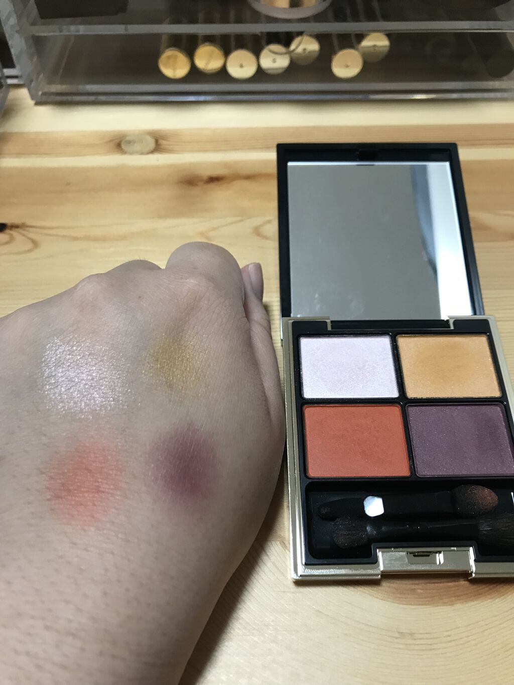 デザイニング カラー アイズ/SUQQU/アイシャドウパレットを使ったクチコミ（2枚目）