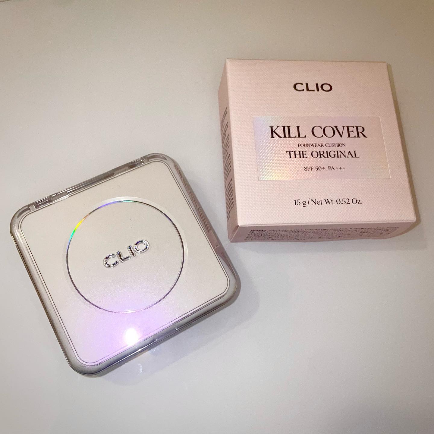 キル カバー ファンウェア クッション ザ オリジナル/CLIO/クッションファンデーションを使ったクチコミ（1枚目）