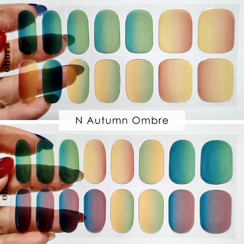 セミキュアジェルネイル(ハンド)/ohora/ネイルシールを使ったクチコミ(8枚目)