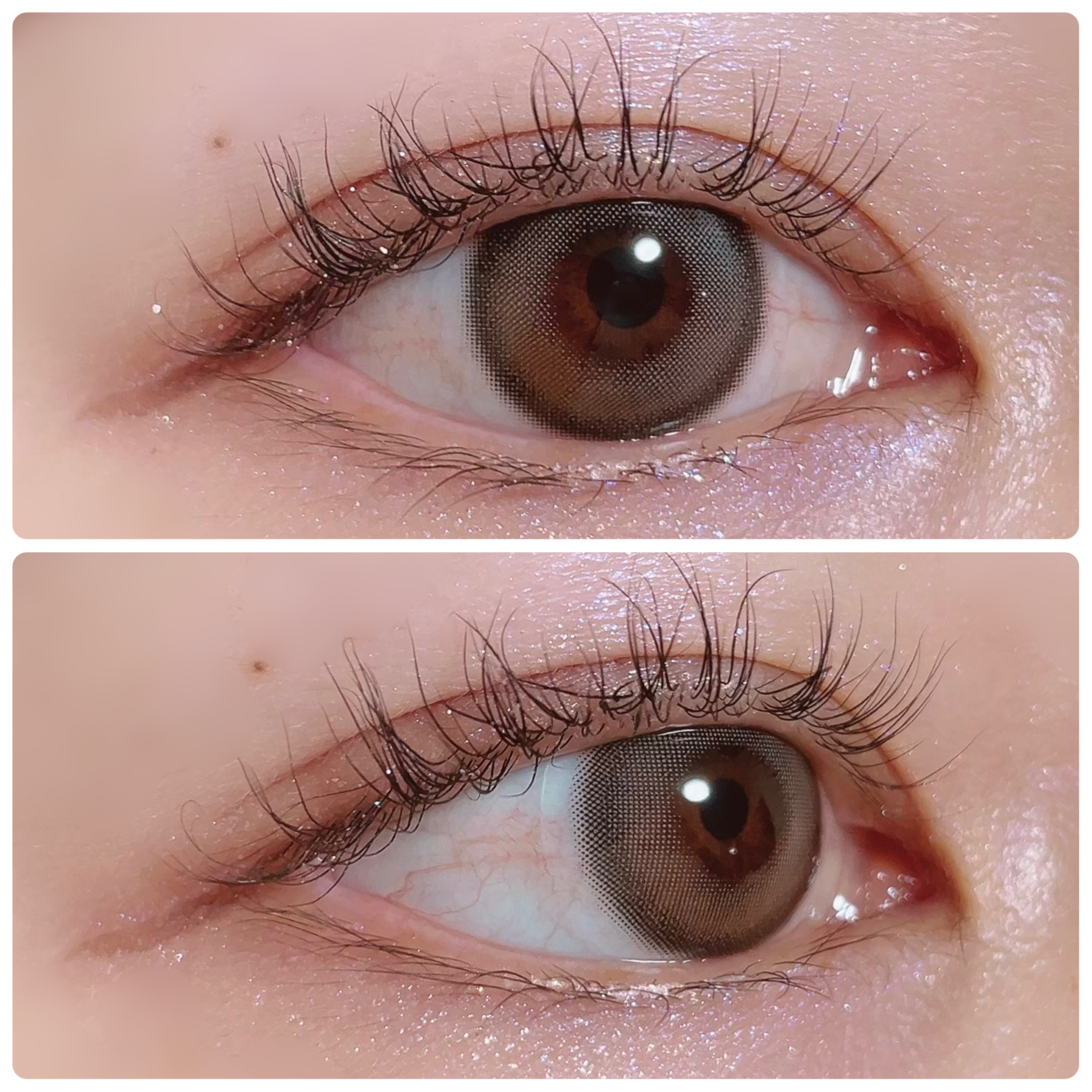 ブラーリング/OLOLA/カラーコンタクトレンズを使ったクチコミ（3枚目）