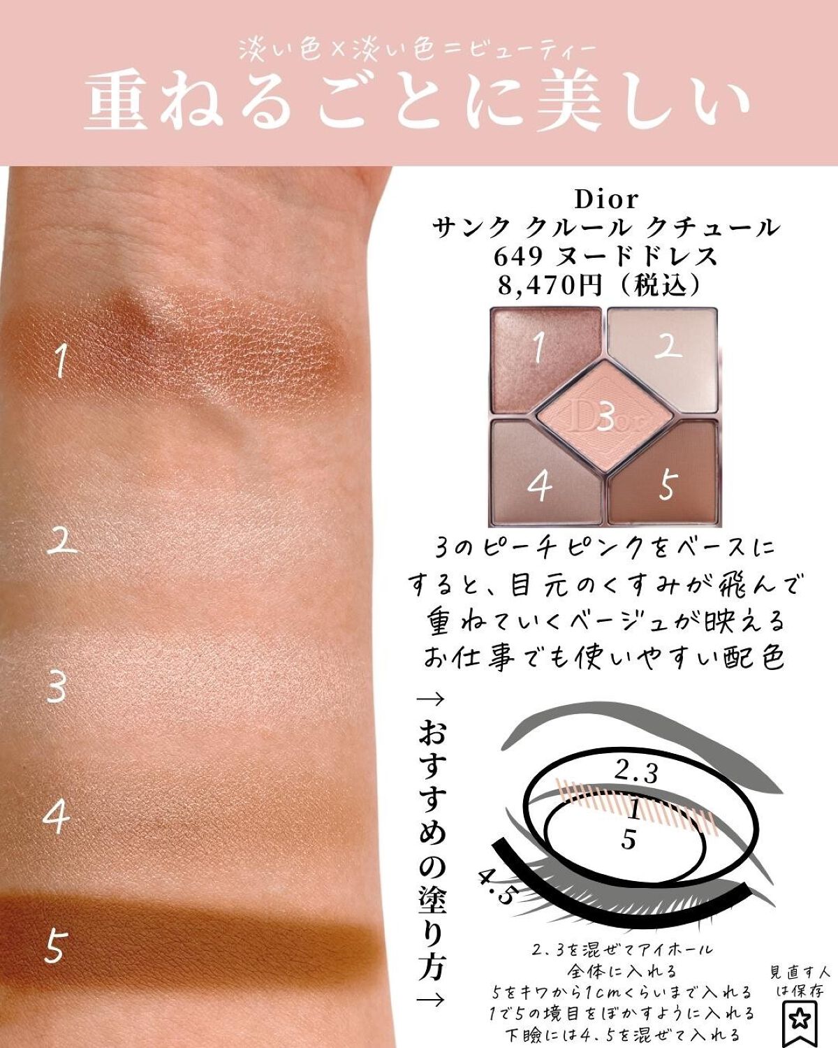 スキンモデリングアイズ/LUNASOL/アイシャドウパレットを使ったクチコミ(6枚目)