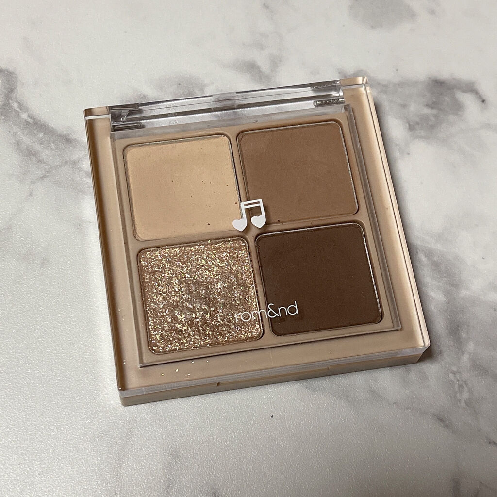 ベターザンアイズ ミュージックシリーズ/rom&nd/アイシャドウパレットを使ったクチコミ（1枚目）