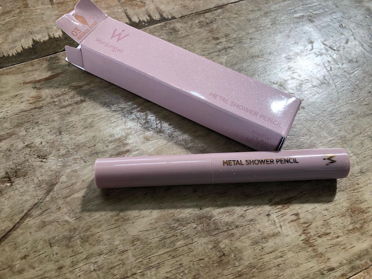 ウォンジョンヨ メタルシャワーペンシル/Wonjungyo/スティックアイシャドウを使ったクチコミ(6枚目)
